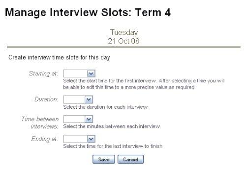 Slot time definition